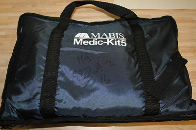 MABIS Medic KIt 5 - Bluddruckmessegrät mit 5 Manschetten Medic-KIT5 EMT Kit Blau