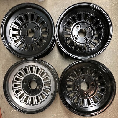 Aluminum Wheels - Set of 4 ( 15x6 +10 , Bolt Pattern 4 x 4 1/2