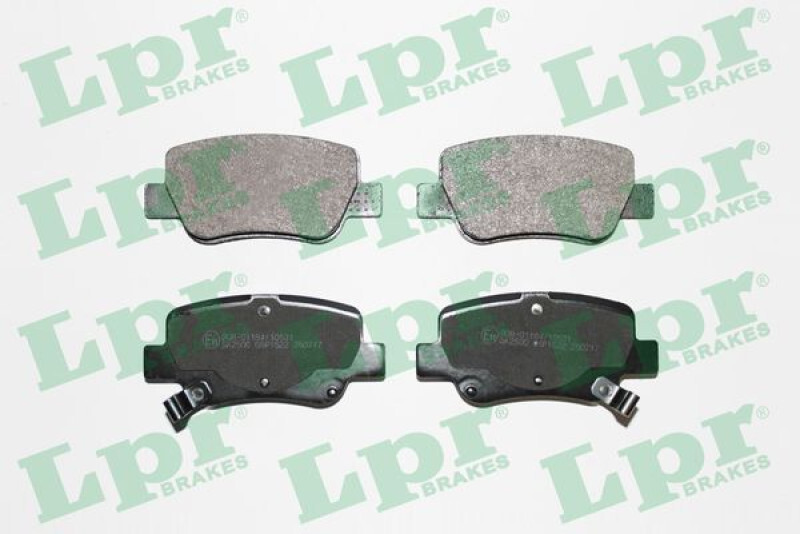 4 Plaquettes de frein arrière céramique 0446605041 pour Toyota confort