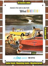 Metal Sign - 1959 Ford Ranchero Metal Sign - 1959 Ford Ranchero