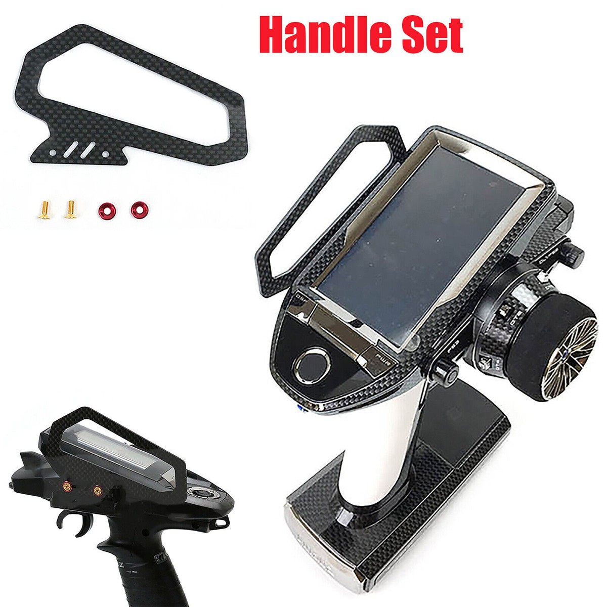 Carbon Fiber Handle Bracket Support Mount for FUTABA 7PX 4PM Model