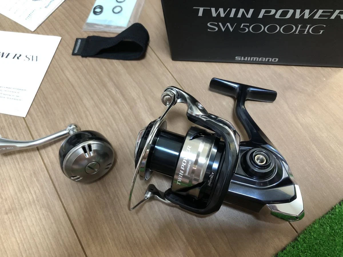 Shimano 21 Twin Power SW 5000HG Spinning Reel Hagane X-Protect
