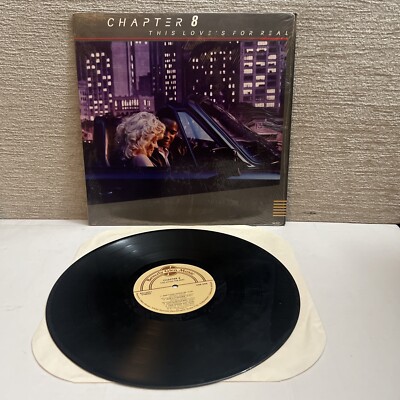 Chapter 8 This Love's For Real Vinyl LP Record US 1st PRESS BG10007 1985