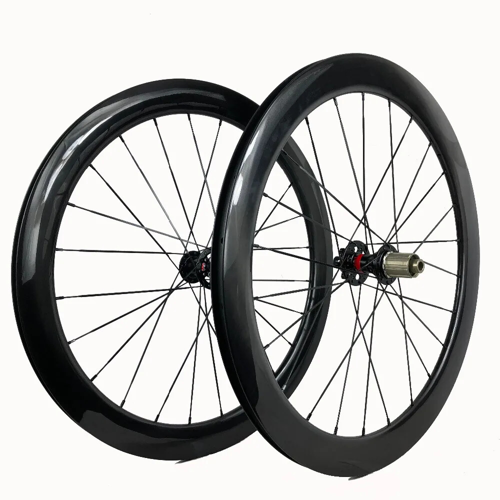 Lightweights 650C Disc Brake Wheelset Carbon Bike Wheels Clincher/Tubular Tires