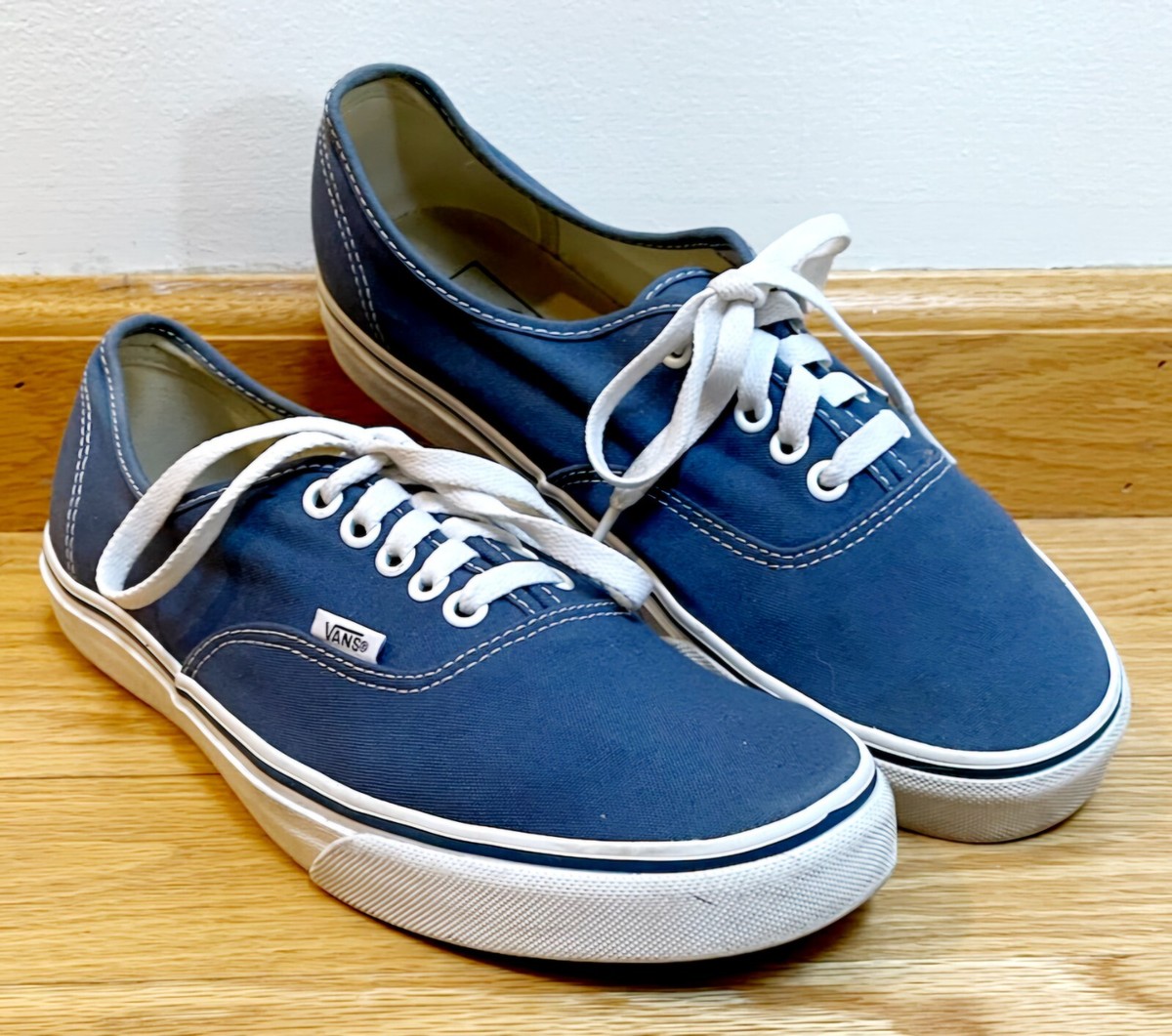 Vans Authentic Sneakers Blue White Men's Women's