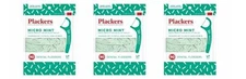 BL Plackers Micro Mint Dental Flossers 90 Count PACK OF THREE BAGS