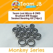 Team Losi Micro-B 2WD Brushed RTR Buggy - 14 Pcs Rubber Sealed Bearings Kit