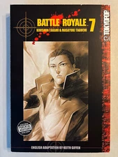 Battle Royale Vol 7 Manga ⚔️ Action Tokyopop FIRST PRINTING Koushun Takami