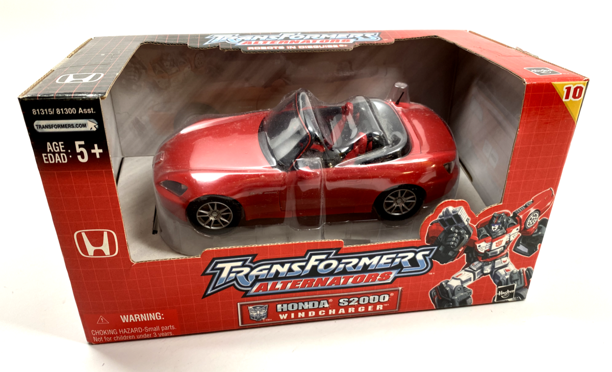 TRANSFORMERS Alternators Car Figure Honda S2000 Windcharger TRANSFORMERS Alternators Car Figure Honda S2000 Windcharger