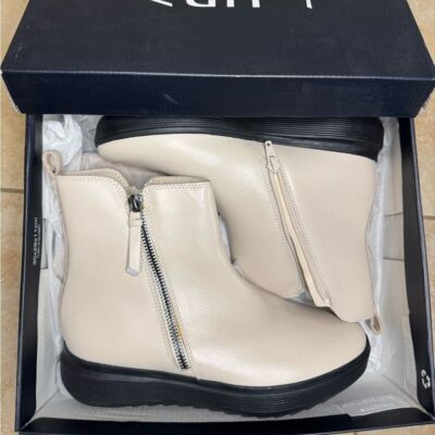 Naturalizer Women's Talise Ankle Boot in Porcelain Color Size 7