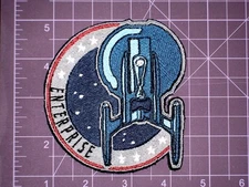 Star Trek TOS Enterprise Mission Patch Embroidered Patch, TV,cosplay,costume