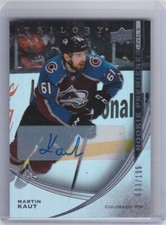 2020 2020-21 UPPER DECK TRILOGY MARTIN KAUT LEVEL TWO AUTO ROOKIE 003/199 104
