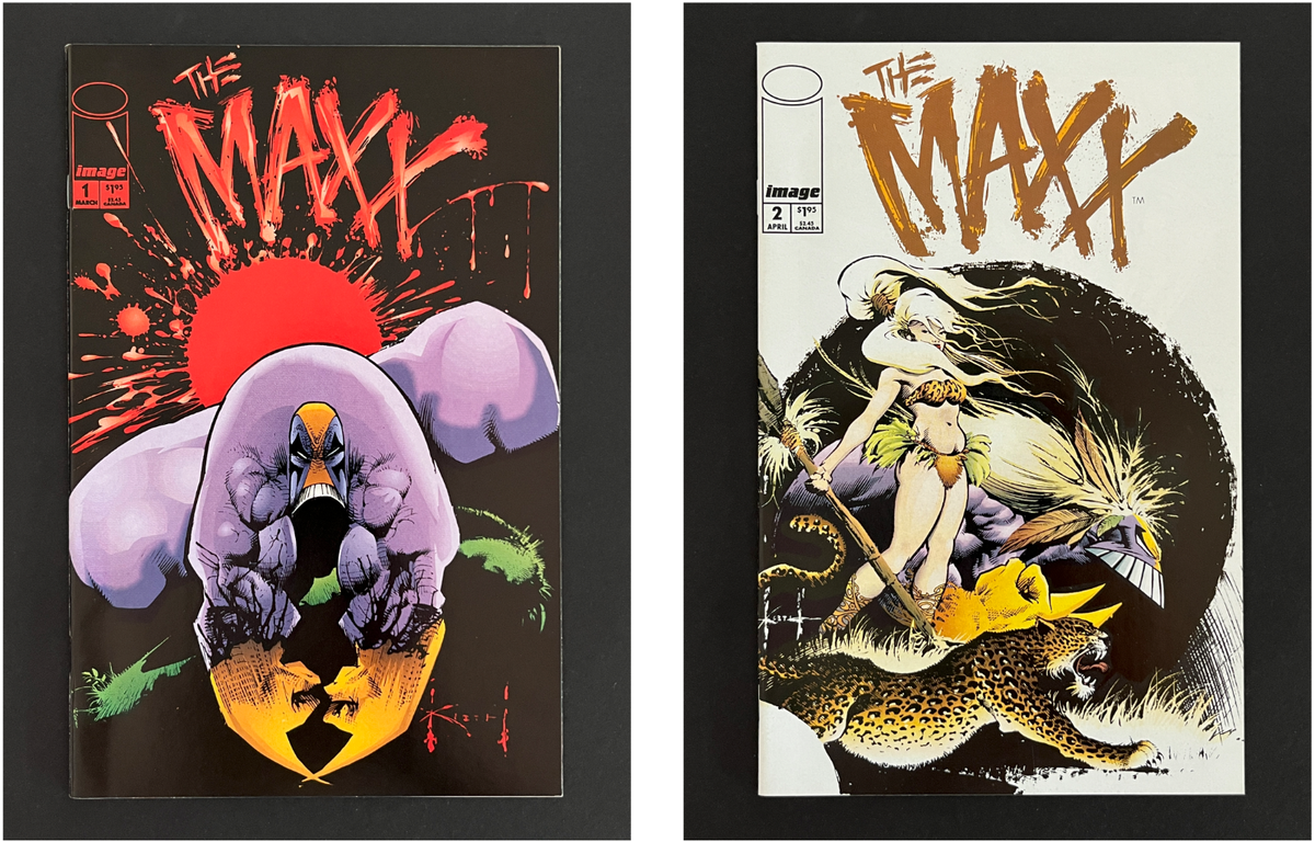 The Maxx #1 & #2 LOT (Image Comics, 1993, 1st Print, NM) COMBINE