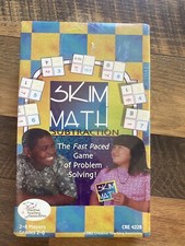 skim math subtraction games 2-8 Players Grades 2-6 Brand New Sealed