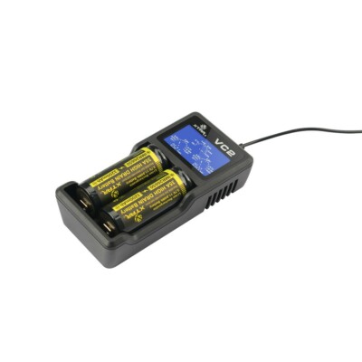 Xtar VC2 - Ladegerät für Li-Ion Akkus 3,6V - 3,7V incl. USB Kabel