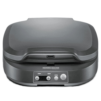 Rommelsbacher ST 1800 Sandwich Maker Paninitoaster Kontaktgrill 1800 Watt