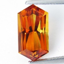 5.90Cts 100 Natural Sparkling Citrine 15x8mm Fancy Cut Collection Gemstone