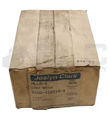 SEALED NEW JOSLYN CLARK HLLA-2 LIMIT SWITCH 2 POLES LEFT LEVER *READ*
