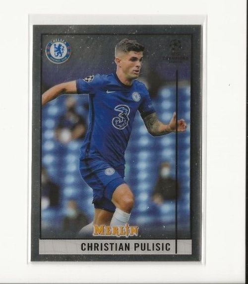 2020-21 Topps Chrome Merlin UEFA Christian Pulisic #21 Chelsea | eBay