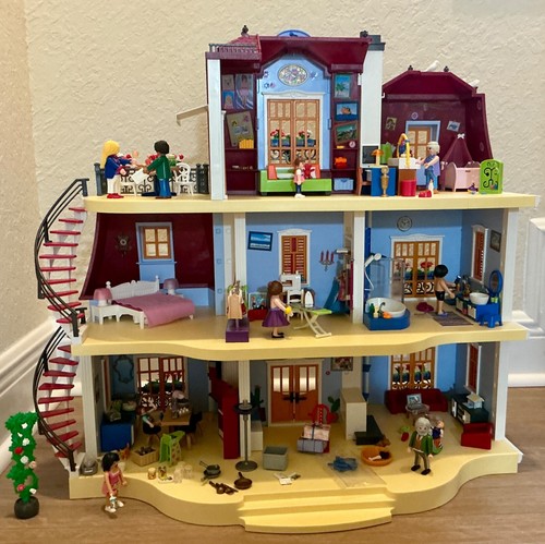 Colonne Blanche Pour Grande Maison Playmobil - Pièce D'angle