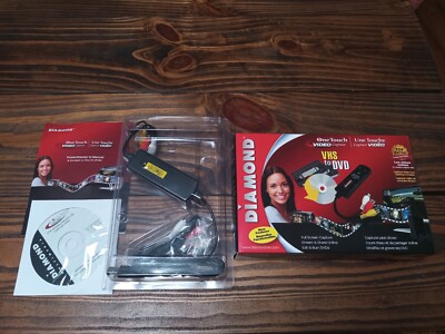 Diamond Multimedia VC500 USB 2.0 One Touch VHS to DVD Video Capture Device