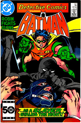 DETECTIVE COMICS #557 ROBIN Fights Alone / Green Arrow / DC Comics 1985