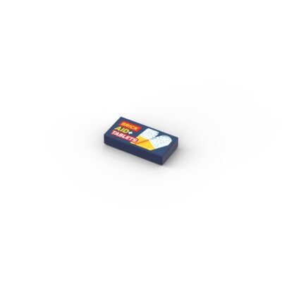 Tablets   custom printed original LEGO   brick tile /12144