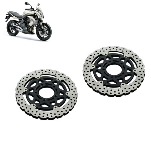 Brake Disc Rotor Motor Stainless Steel Fits For Kawasaki Versys 650 2007-2014 - Picture 2 of 14