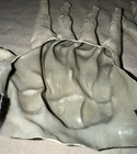 Vintage Halloween Skeleton Hands | Latex Costume Gloves | Style Grim Reaper Prop — photo 8