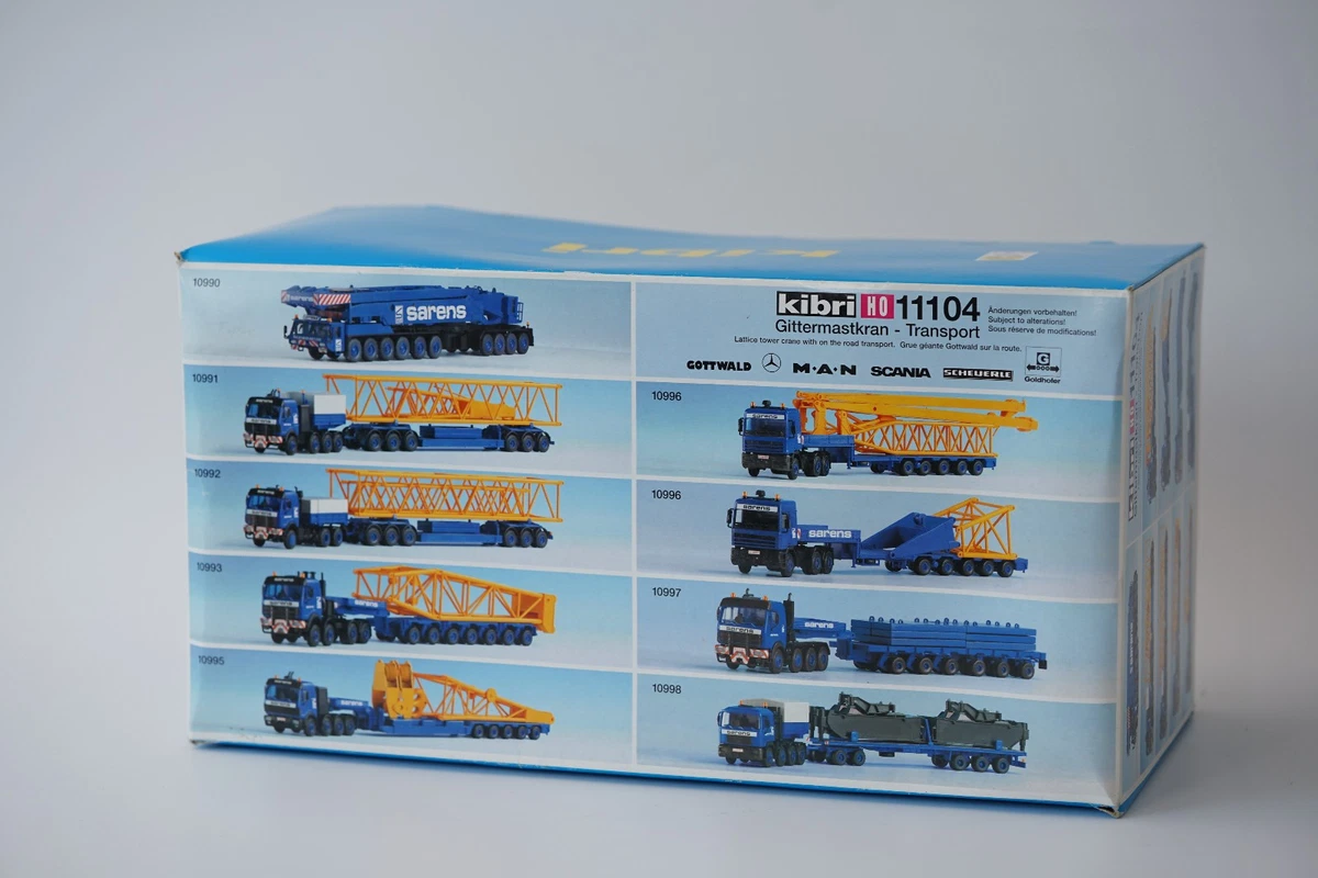 その他 kibri 11104 Gittermastkran Transport Kibri Transport online kaufen | eBay.de
