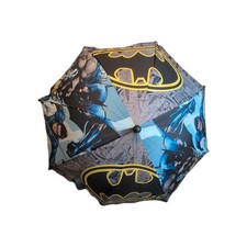 Vintage 2000 DC Comics Batman Children's Umbrella w/Figure Handle