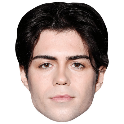 Benji Krol (Black Hair) Big Head. Larger than life mask.
