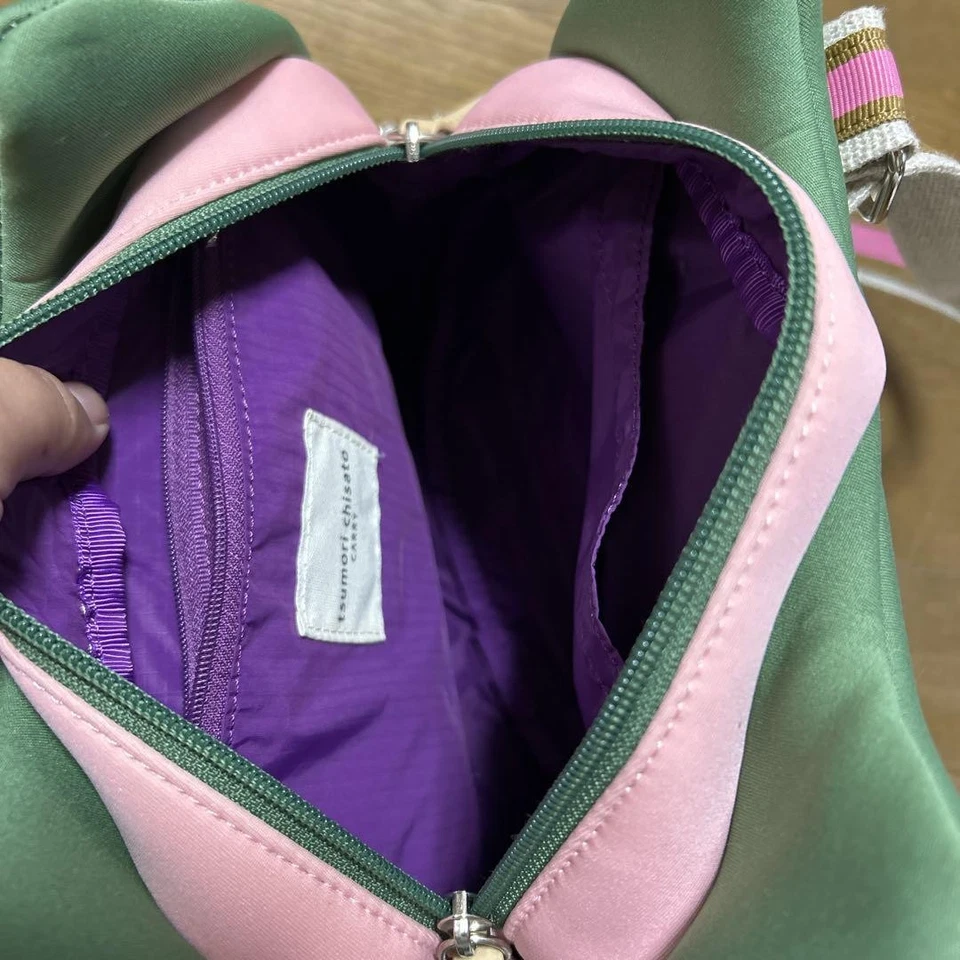 Bolso de hombro Tsumori Chisato verde Foto 3 de 4