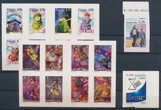 LT16375 España Sellos Juveniles Autoadhesivos Lote Fino MNH