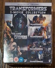 Mint Transformers 4K+Blu-ray HD 5-Movie Collection Box Set Factory Sealed
