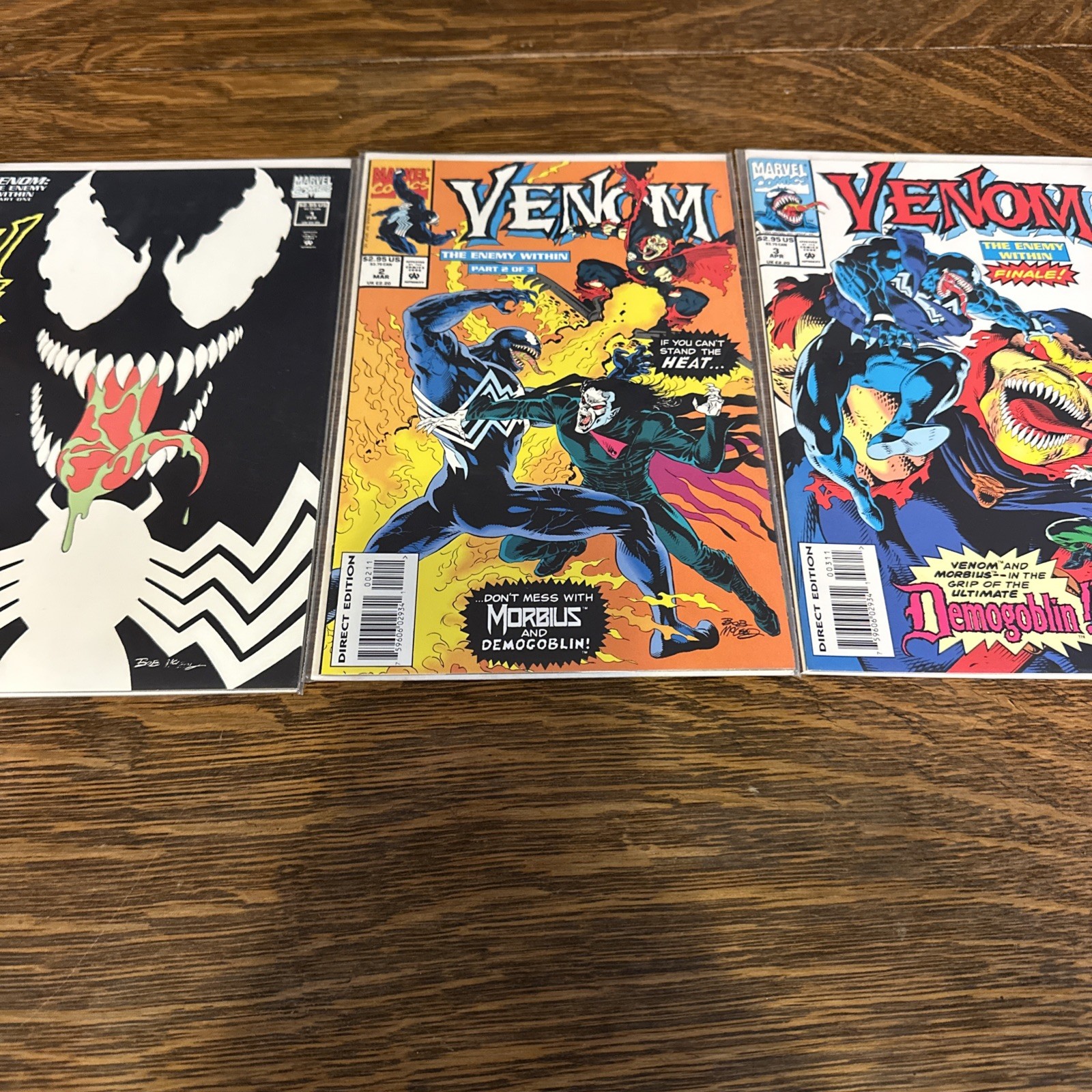 Venom The Enemy Within 13 1994 Marvel Series) eBay