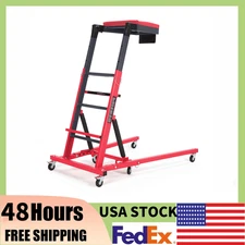 Automotive Topside Creeper 400LBS Adjustable Height Movable w/6 Wheels,Workshop