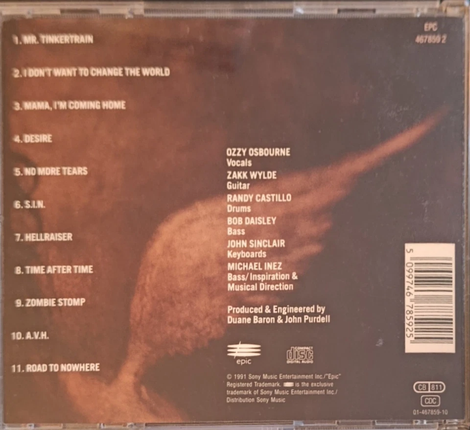 Ozzy Osbourne - No More Tears (CD) - Bild 3 von 3