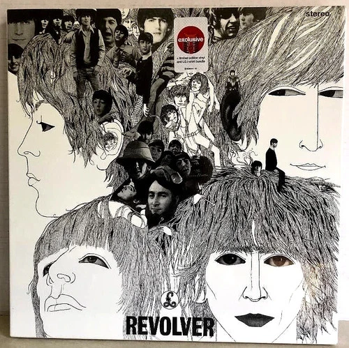 THE BEATLES - REVOLVER - 180G VINYL LP + LARGE T-SHIRT BUNDLE NEW & SEALED