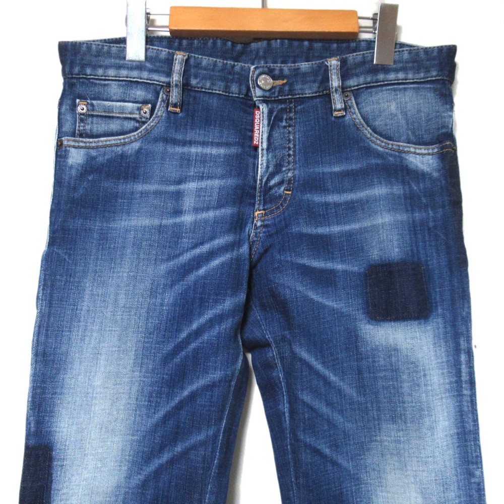 DSQUARED2 デニムパンツ 48 DSQUARED2 ディースクエアード テーパードデニムパンツ スリム
