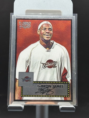 Lebron James [Chrome] #111 2005 Topps 1952 Style card