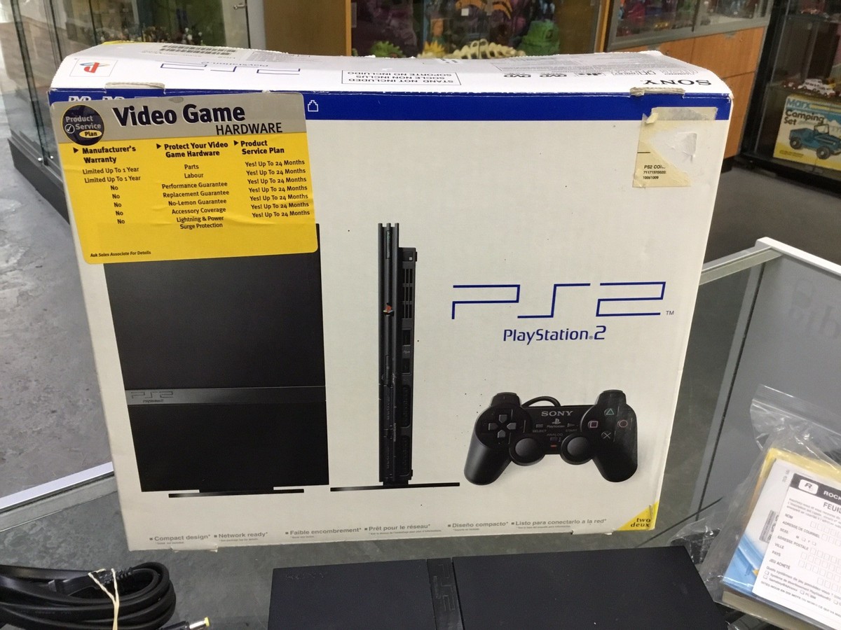 Sony PlayStation 2 SCPH-70011 CB Slim Console - Charcoal