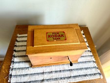 Vtg Wood Kodak Film Tank Box  Kodak Model B-2 Film Tank  Kodak Wood Film Box