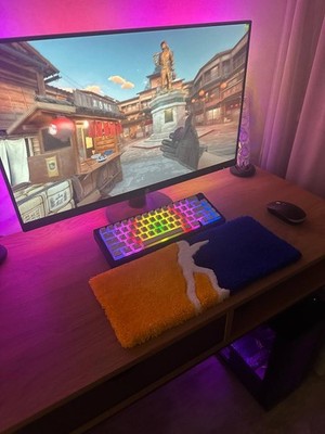 Custom Counter-Strike Desk Mat / Keyboard Pad   Gaming Mousepad   CS  Tufted Rug