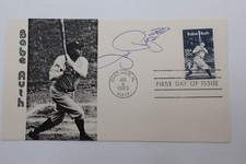 JOE PEPITONE 1983 ALL STAR GAME AUTOGRAPH FDC 2046 REC CACHET #2 TS70
