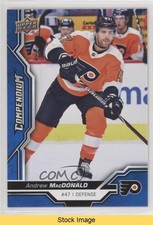 2018-19 Upper Deck Compendium Blue Andrew MacDonald #698 READ o1h