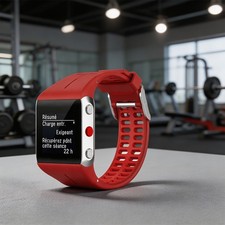 Für POLAR V800 kompatibles zweifarbiges Band - weiches flexibles Silikon 123+74