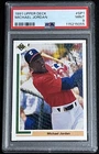 Michael Jordan Rookie Card PSA 9 MINT Baseball 1991 upper deck #SP1 White Sox