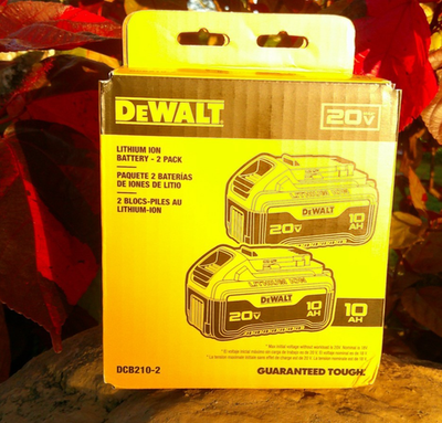 #ad 2PK Dewalt DCB210 20V MAX XR 10Ah Battery OEM DCB210 2 $239.99