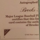 Brooks Robinson Auto Nabisco All Star Autographs W/Coa Factory Sealed Free Ship — photo 4